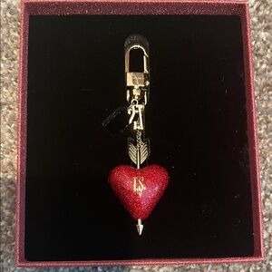 Taylor Swift Life of a Showgirl Heart Keychain